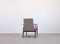 Fauteuil Mid-Century en Bouclé Ivoire par Henryk Lis, 1967 15