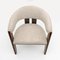 Mid-Century Modern Italian Bouclè and Walnut Dining Chairs, 1970s, Set of 8 4