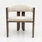 Mid-Century Modern Italian Bouclè and Walnut Dining Chairs, 1970s, Set of 8, Image 1