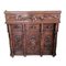Antique Spanish Colonial Carved Wood Desk 1