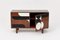 Vintage Sideboard with Hand-Painted Geometric Pattern, 1950s, Image 8