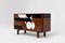 Credenza vintage con motivo geometrico dipinto a mano, anni '50, Immagine 4