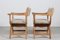 Danish Kurul Chairs in Oak and Upholstered with New Sheep Skin by Eg Møbler, 1970s, Set of 2 4