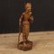 20th Century Indian Character Sculpture in Exotic Wood, 1970s 1