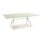 8990 Glass Dining Table in Silver from Rolf Benz 1
