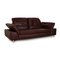 Joyzze Plus Leather Two-Seater Purple Aubergine Sofa from Willi Schillig 3