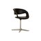 Lox Leather Armchair in Black Plastic from Walter Knoll / Wilhelm Knoll 1