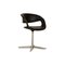 Lox Leather Armchair in Black Plastic from Walter Knoll / Wilhelm Knoll, Image 1