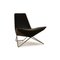 Poltrona Mychair in pelle nera di Walter Knoll / Wilhelm Knoll, Immagine 1