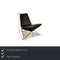 Poltrona Mychair in pelle nera di Walter Knoll / Wilhelm Knoll, Immagine 2