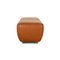 Avanti Leather Stool in Brown-Orange from Koinor 8