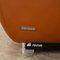 Avanti Leather Stool in Brown-Orange from Koinor, Image 5