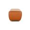 Avanti Leather Stool in Brown-Orange from Koinor, Image 6