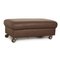 BPW Leather Stool in Brown from Himolla, Image 1