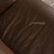 Porch Leather Loveseat Brown Sofa by Vico Magistretti for Cassina, Image 6
