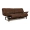 Porch Leather Loveseat Brown Sofa by Vico Magistretti for Cassina 8