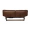 Porch Leather Loveseat Brown Sofa by Vico Magistretti for Cassina 10