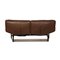 Porch Leather Loveseat Brown Sofa by Vico Magistretti for Cassina, Image 10