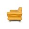 Rossini Leather Three Seater Yellow Sofa from Koinor 8