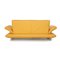Rossini Leather Three Seater Yellow Sofa from Koinor 7