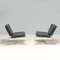 Black Leather Delaunay Lounge Chairs by Rodolfo Dordoni for Minotti, 1990s, Set of 2 3