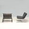 Black Leather Delaunay Lounge Chairs by Rodolfo Dordoni for Minotti, 1990s, Set of 2 4