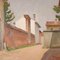 Primo Carena, Landscape, Oil Painting, Framed 3