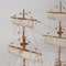 Wooden Sailing Ship in Display Case, Image 8