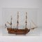 Wooden Sailing Ship in Display Case, Image 11