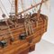 Wooden Sailing Ship in Display Case 7