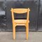 Oak Chairs attributed to Guillerme and Chambron for Votre Maison, Set of 8, Image 4