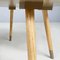 Italienische Moderne Runde Couchtische aus Beigefarbenem Holz, 2000er, 2er Set 12