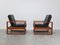 Modernist Armchairs in the style of Børge Mogensen, 1960s, Set of 2 16