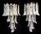 Italian Murano Petal Sconces in the style Mazzega, 1970s, Set of 4, Image 8