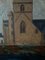 Coran D'ys, Church, Oil on Panel, 20th Century, Image 5