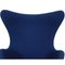 Egg Chair aus blauem Stoff von Arne Jacobsen 13