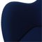 Egg Chair in Blue Fabric by Arne Jacobsen 10