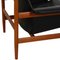 Bwana Chair in Black Leather and Teak from Finn Juhl, 1960s 14