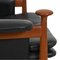 Bwana Chair in Black Leather and Teak from Finn Juhl, 1960s, Image 11