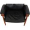 Bwana Chair in Black Leather and Teak from Finn Juhl, 1960s 6