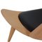 Shell Chair in Oak and Brown Leather from Hans Wegner, Image 8