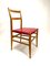 Gio Ponti zugeschriebene Leggera Stühle aus hellem Holz für Cassina, 1950er, 2er Set 10