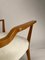 Mid-Century Organic Armchairs in Velvet and Wood in the style of Gio Ponti Style, 1950s, Set of 2, Image 4