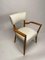 Mid-Century Organic Armchairs in Velvet and Wood in the style of Gio Ponti Style, 1950s, Set of 2, Image 11