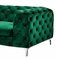 Chester Zwei-Sitzer Sofa aus grünem Samt von Europa Antiques 3