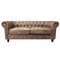 Chester Premium Drei-Sitzer Sofa aus Kunstleder von Europa Antiques 1