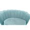 Fauteuils en Velours Turquoise par Spanish Manufactory, Set de 2 3