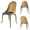Design Stuhl in Altgold von Europa Antiques 1
