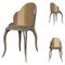 Niedriger Design Stuhl in Altgold von Europa Antiques 1