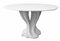Dining Table in Fiberglass and Lacquered in Matte White by Europa Antiques 4
